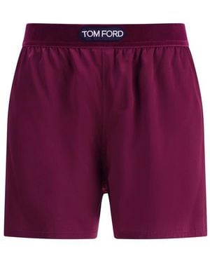 Tom Ford Bermuda Shorts - Purple