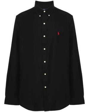 Polo Ralph Lauren Custom Fit Shirt Clothing - Black