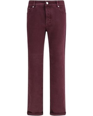Brunello Cucinelli Jeans - Red