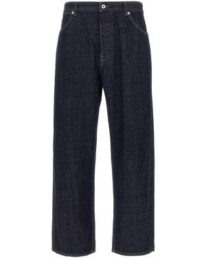 Jil Sander Jean Cotton Diagonal - Blue