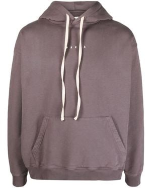 Paura Santi Hoodie Basic Clothing - Purple