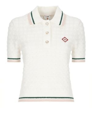 CASABLANCA T-Shirts And Polos - White