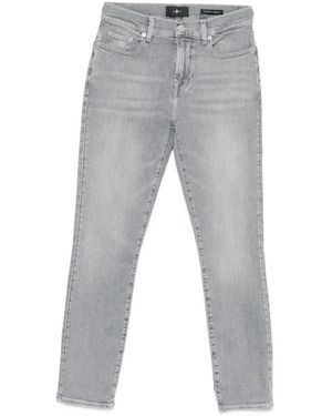 7 For All Mankind Relaxed Skinny Full Scale - Gray