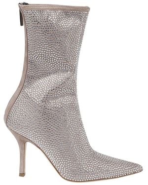 Paris Texas Boots Ankle - Grey