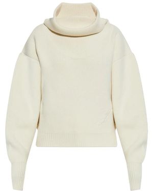 Jacquemus Embroidered Football Jumper - White