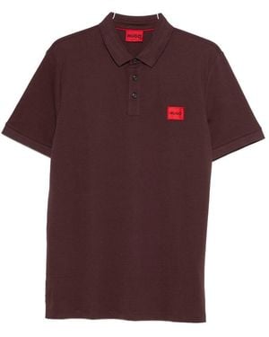 HUGO Polo Shirts - Red