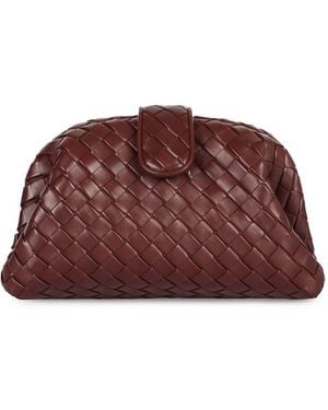 Bottega Veneta Lauren 1980 Clutch - Purple