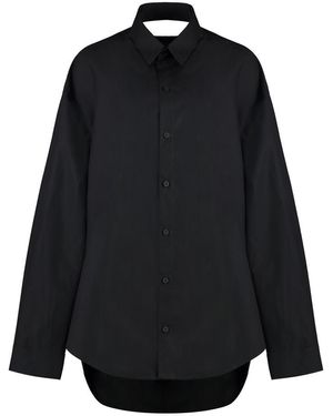 Balenciaga Suspended Shirtdress - Black