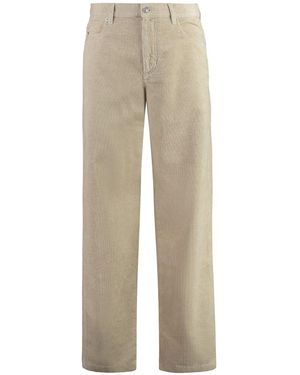 Isabel Marant Jorje Corduroy Trousers - Natural