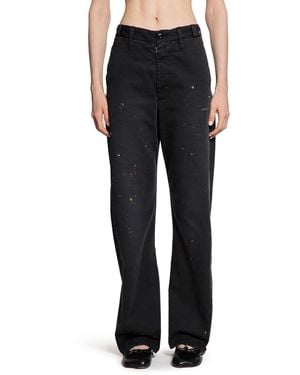 MM6 by Maison Martin Margiela Trousers - Black