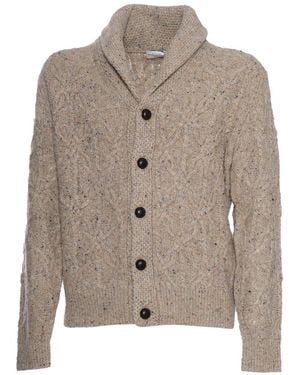 Ballantyne Cardigan - Brown