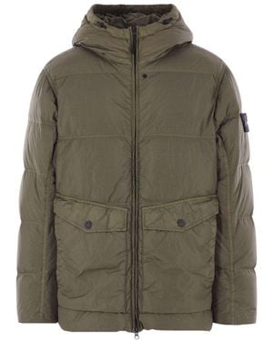 Stone Island Coats - Green