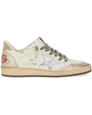 Golden Goose Ball Star Trainer - White