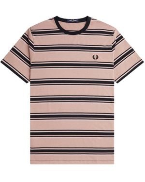 Fred Perry Fp Stripe T-Shirt - Multicolor