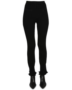 Rabanne Flare leggings. - Black