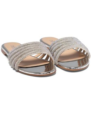 Ninalilou Elisa 111 Thong Sandals in Metallic | Lyst