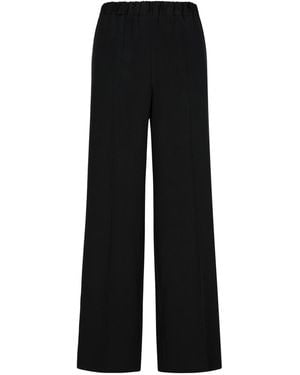 P.A.R.O.S.H. 'Soiree' Silk Blend Pants - Black
