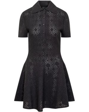 Givenchy Dress With Collar - Black
