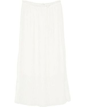 Mark Kenly Domino Tan Skirts - White