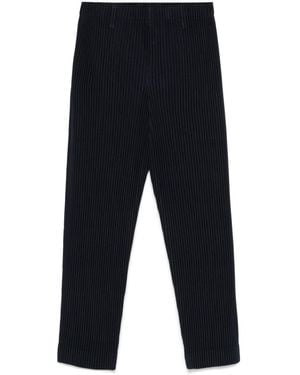 Homme Plissé Issey Miyake Basics Pants For - Blue