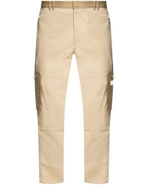 KENZO Neutrals Trousers - Natural