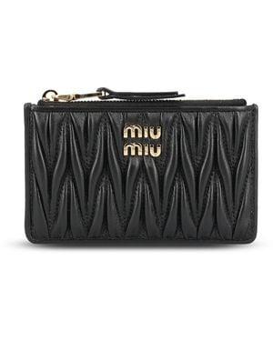 Miu Miu Wallets - Black