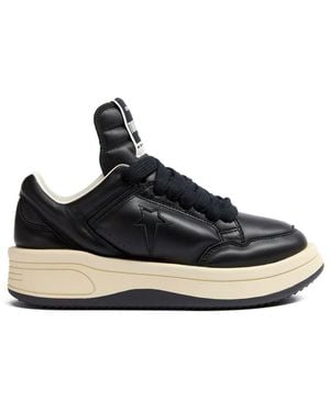 Rick Owens DRKSHDW x Converse Turbowpn Ox Leather Trainers - Black