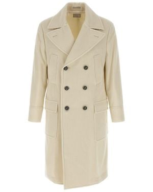 Brunello Cucinelli Velvet Coat - Natural