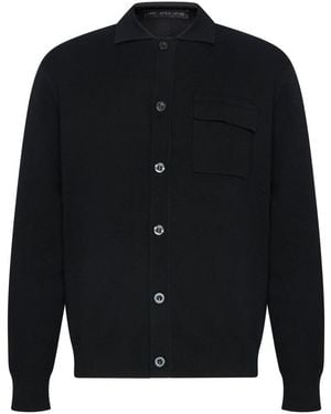 Low Brand Cardigan - Blue