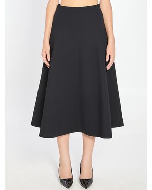 Jacquemus Triangle Skirt - Black