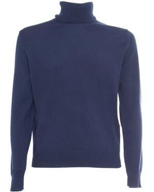 Ballantyne High Neck - Blue