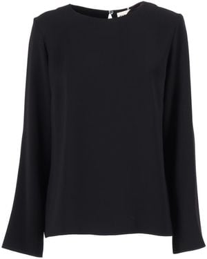 P.A.R.O.S.H. Bell-Sleeve Blouse - Black