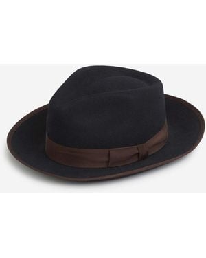 Lock & Hatters Pickering Trilby Hat - Black