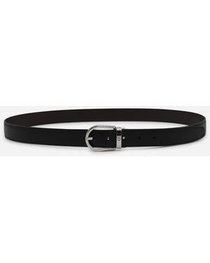 Montblanc Leather Belt - Black