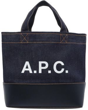 A.P.C. Bags - Blue