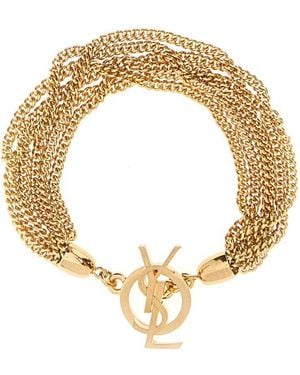 Saint Laurent Bracelets - Metallic