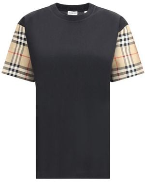 Burberry T-Shirts - Black