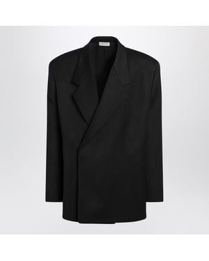 Fear Of God Double-breasted Jacket In - Black