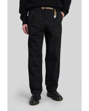 White Sand Pants - Black