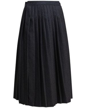 Prada Pleated Skirt - Blue