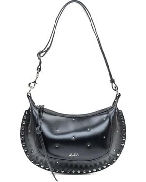 Isabel Marant Oskan Moon Shoulder Bag - Gray