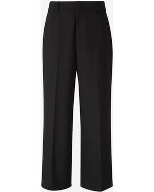 STAUD Prince Cropped Trousers - Black