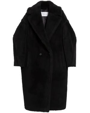 Max Mara "tedgirl" Classic Coat Clothing - Black