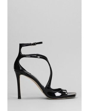 Jimmy Choo Azia 95 Sandals - Black