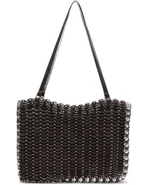 Rabanne Shoulder Bag With Chain - Black