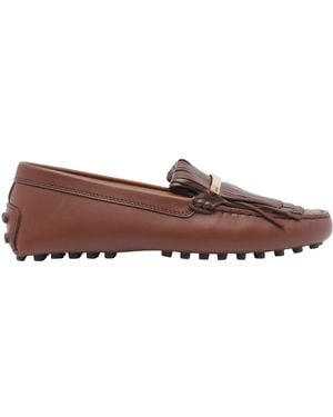 Tod's Flat Shoes - Brown