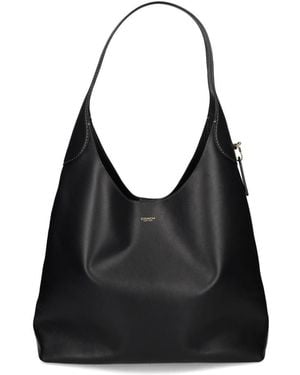 COACH Brooklyn 39 Leather Hobo Bag - Black