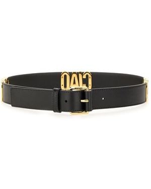 ベルト Moschino Belt With Pearl Adornments Moschino White Belt with Gold Logo Letters – David Lawrence