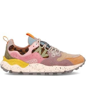 Flower Mountain Trainers - Pink