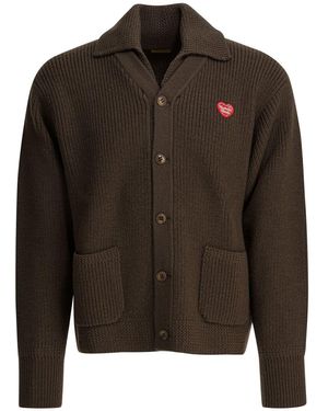 Human Made Wool Cardigan - Brown